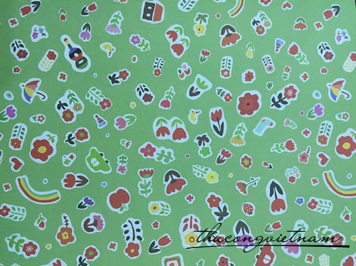 EG-02-16 Giấy scrapbook hoa